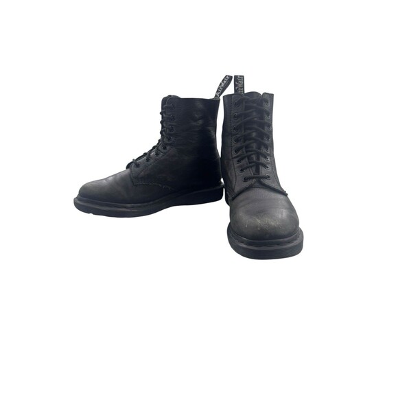 Dr. Martens Shoes - DOC MARTENS 1460 Pascal MONO Black Sole and Label/No yellow stitching US 9 EU 41